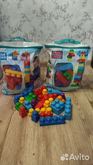 Конструктор Mega bloks (Кубики)