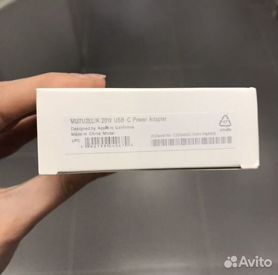 Быстрая зарядка iPhone 20w