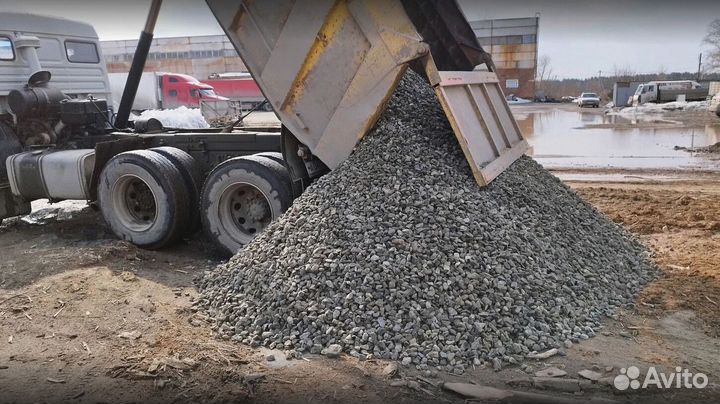 Щебень гранитный с доставкой