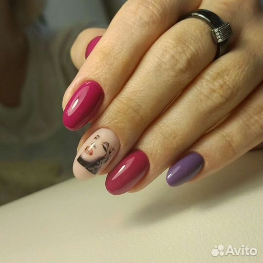 Маникюр с покрытием гель лак