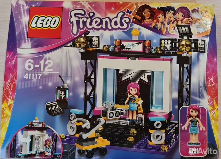 Lego Friends 41117 б/у Поп-звезда телестудия