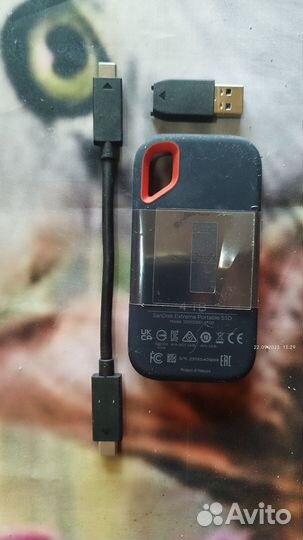 Внешний SSD SanDisk Extreme E61 4Тb nvme. Новый