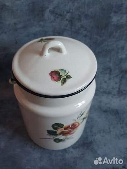 Бидон эмалированный