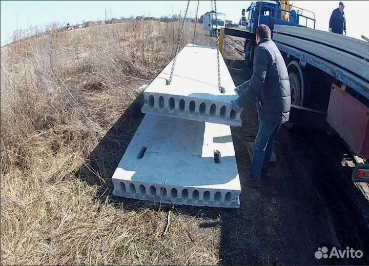 Плиты прорабам с проушинами