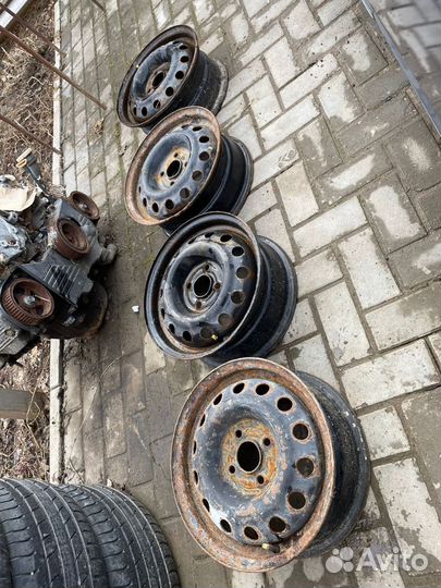 Диски r14 штамповка на daewoo nexia