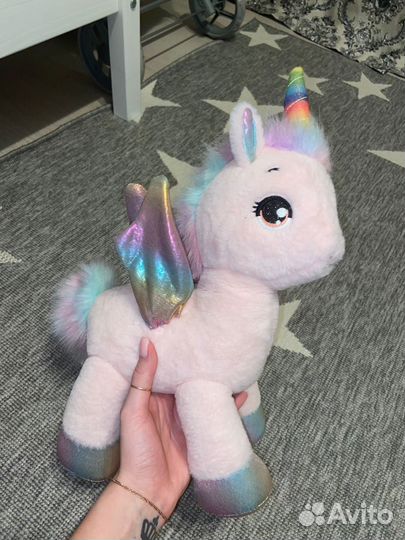 Мягкая игрушка пони единорог