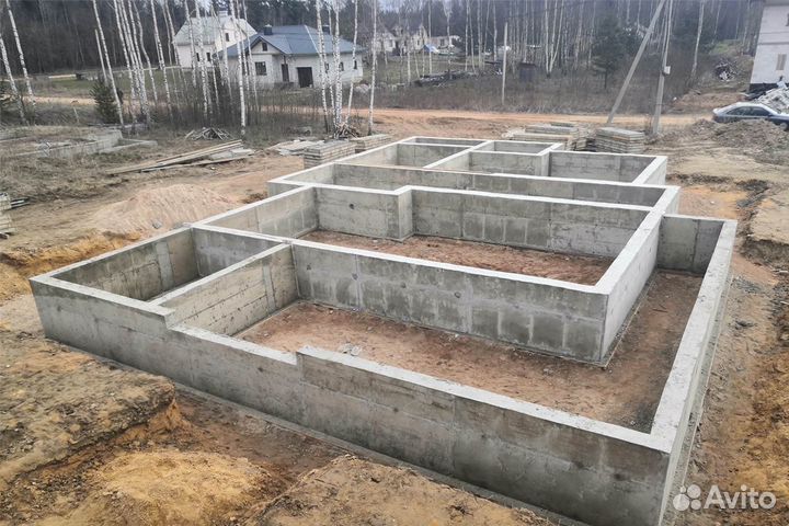 Строительство фундамента под ключ