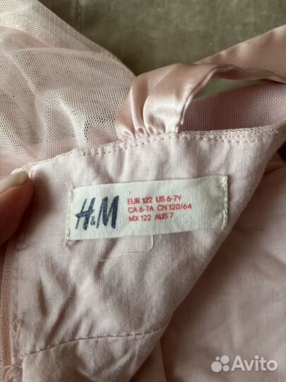 Платье на праздник, выпускной H&M р122