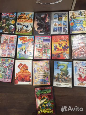 Dvd диски с мультиками