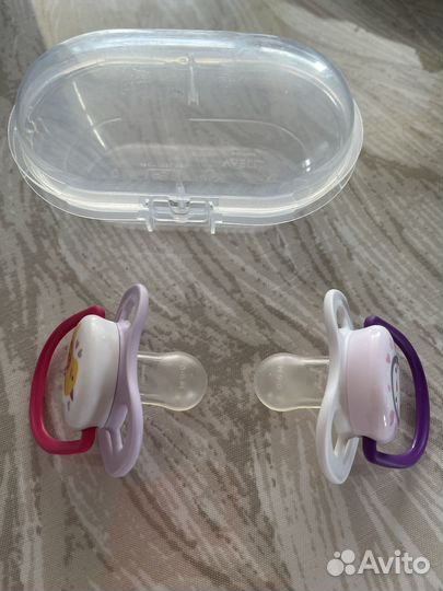 Соска пустышка avent 0 6