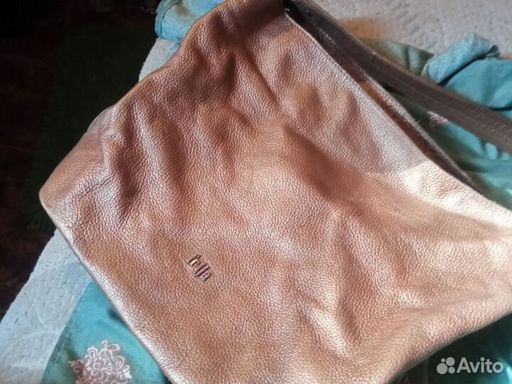 Сумка мешок женская натуральная кожа