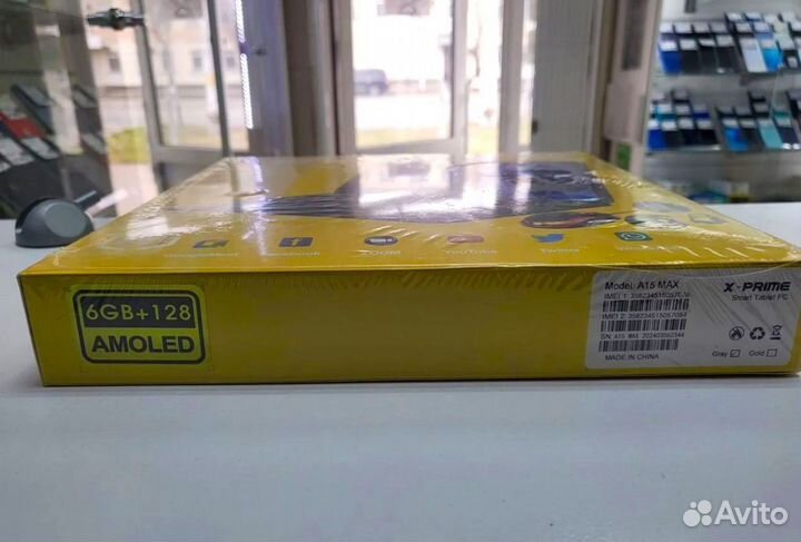Планшетный пк X-Prime A15 Max.128/6 Гб. 10,1”