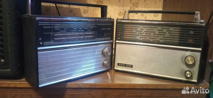 Радиоприемники VEF 201 и VEF 202