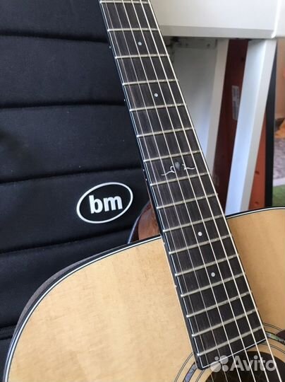 Леворукая акустическая гитара Cort Gold D6-Nat