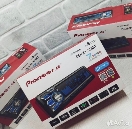 Магнитола bluetooth Pioneer