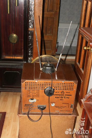 Самый первый телевизор,квн,1949 г,рабочий