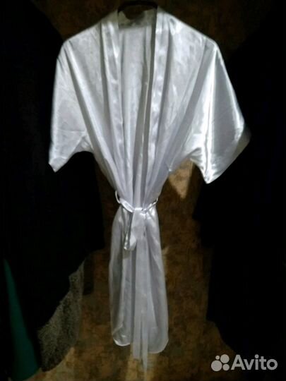 Халат шелковый