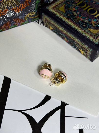 Серьги dior