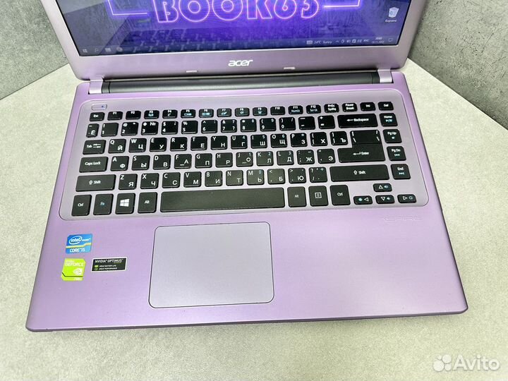 Ультрабук Acer V5 Core i5 GeForce 710M SSD 128gb