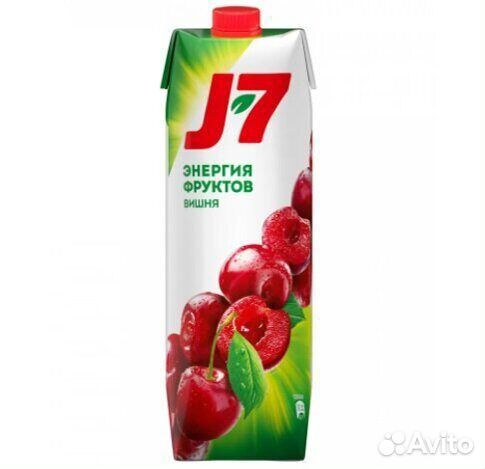 Сок J7 Вишня 1л Пепсико Холдингс