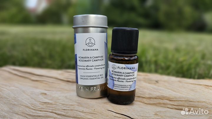Эфирное масло камфоры розмарина 15гр florihana