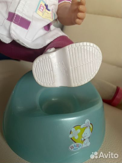 Кукла пупс baby born доктор с набором