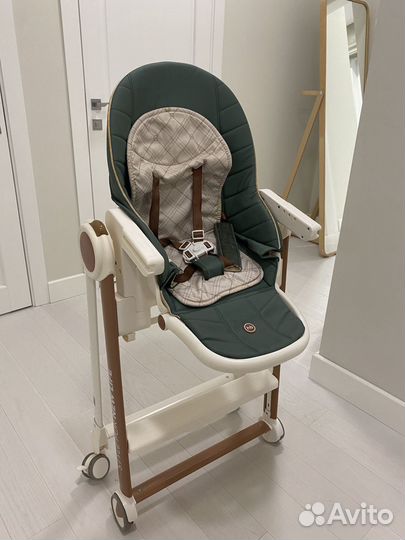 Стульчик для кормления ребенка кожаный от HB