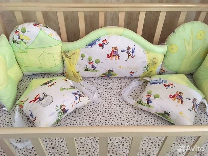 Бортики в кроватку