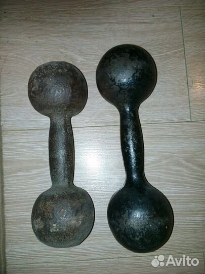 Гантеля времен СССР