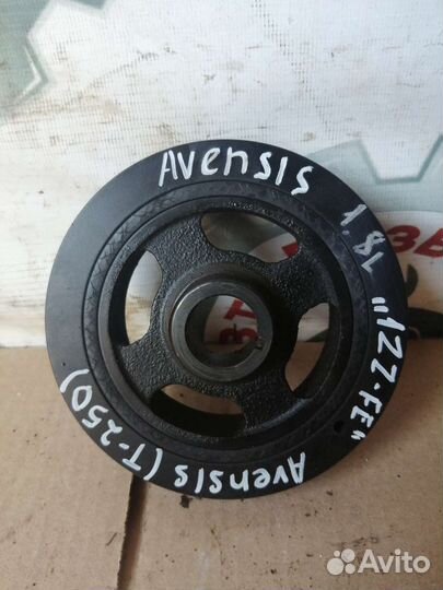 Шкив коленвала Toyota Avensis, 1.8, 1zzfe