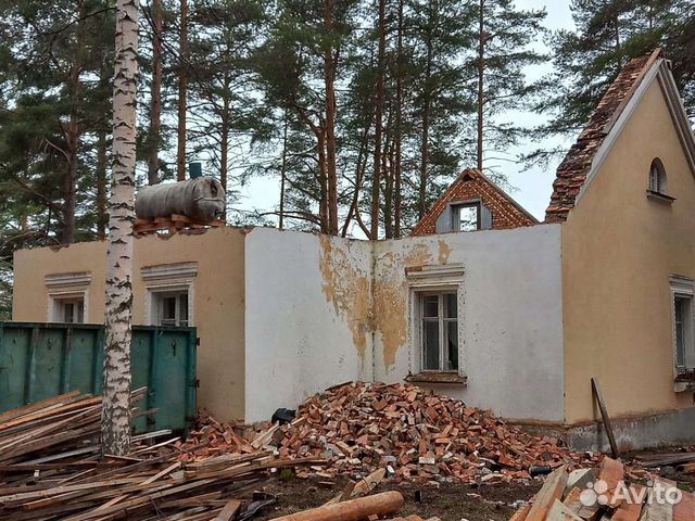 Демонтажные работы, снос, демонтаж, разбор