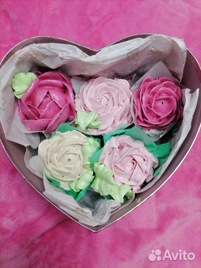 Зефирные цветы