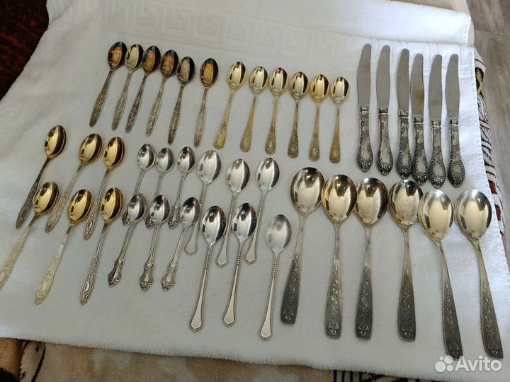 Столовые приборы мельхиор цена за одну штуку