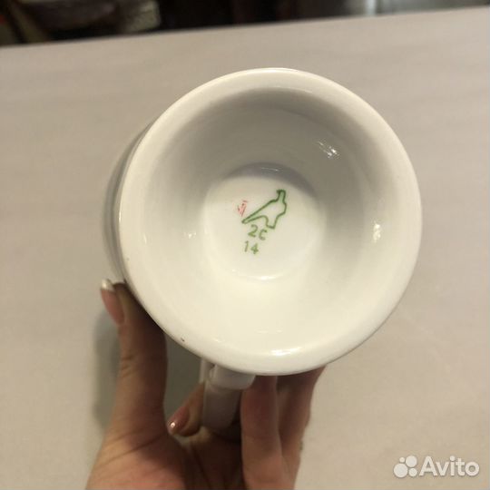 Бокал для чая. Зимний пейзаж. Дулево