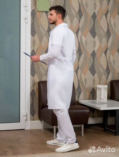 Халат медицинский р.54-58 Новый мужской