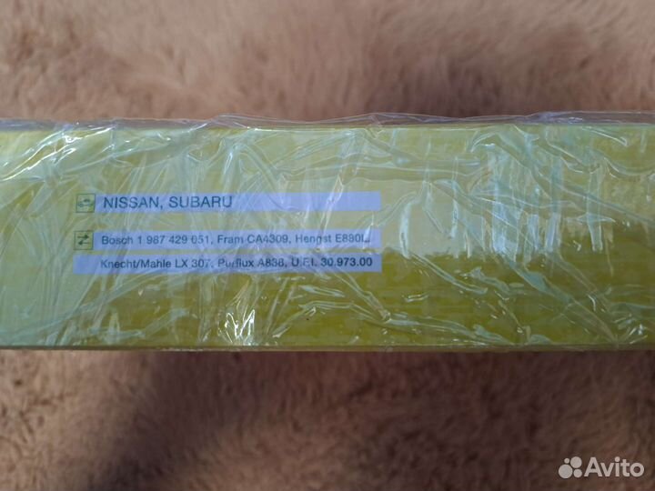 Воздушный фильтр Mann C2964 для Nissan, Subaru