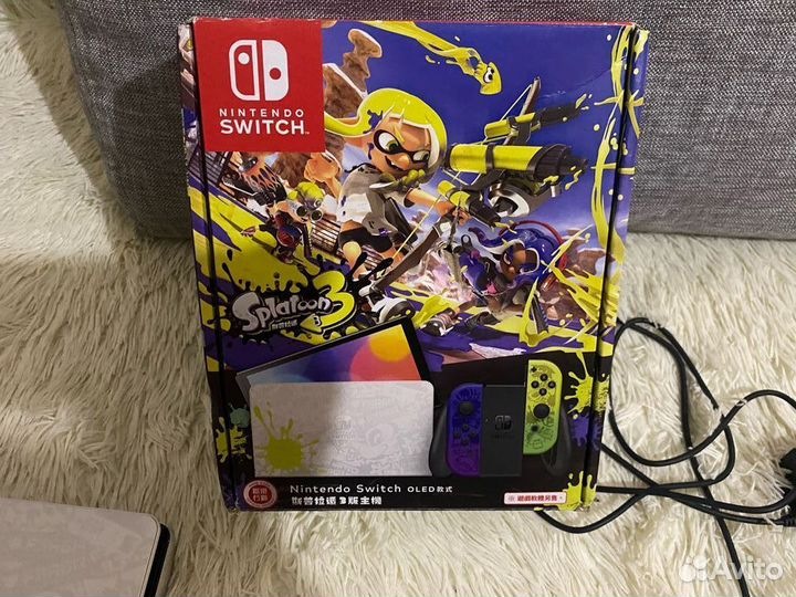 Nintendo switch oled splatoon
