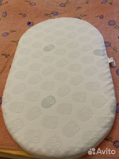 Детский овальный ортопедический матрас Askona