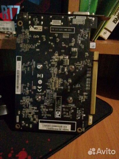 Видеокарта rx550 2gb