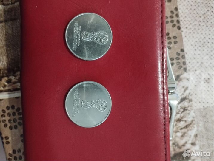 Монета фифа Сочи 2018