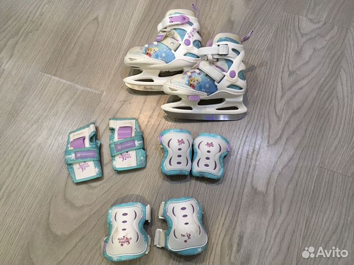 Коньки детские раздвижные 26 31