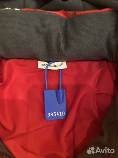 Лыжный костюм Dolce&Gabbana, пуховик, комплект