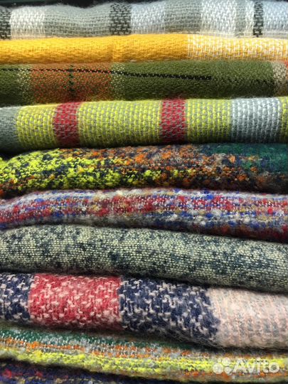 Шарфы и платки теплые, новые
