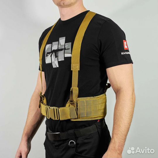 Боевой тактический пояс BL212, coyote