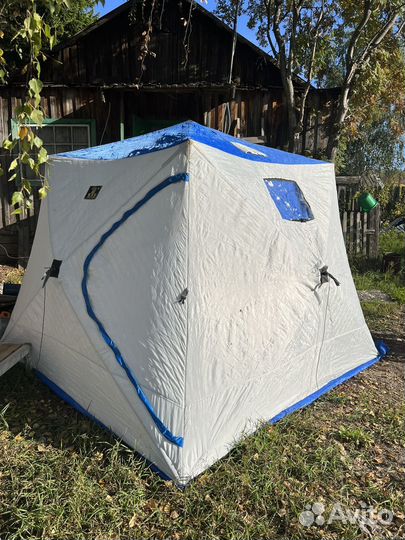 Палатка утепленная куб