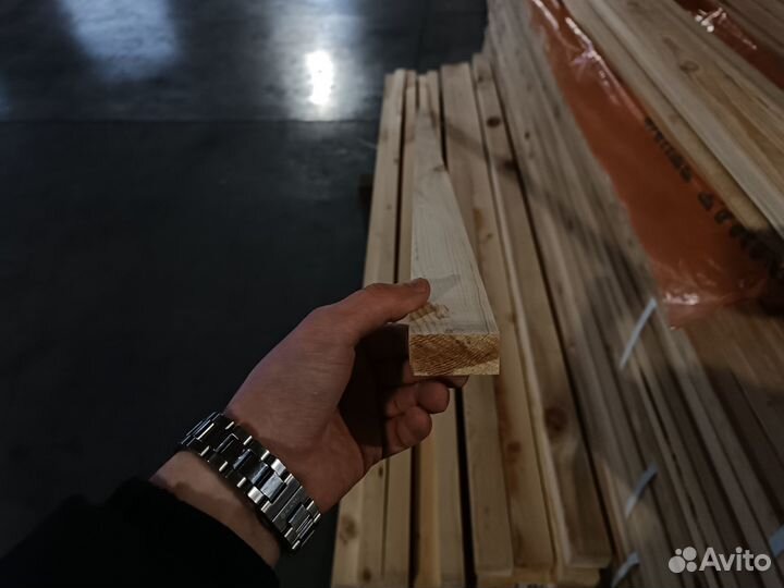 Брусок сосна 16х40х3000мм строганный