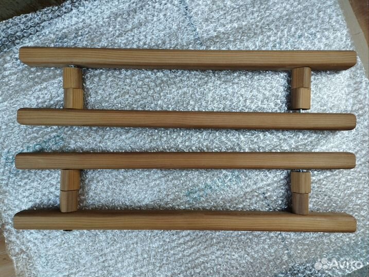 Дверные ручки деревянные