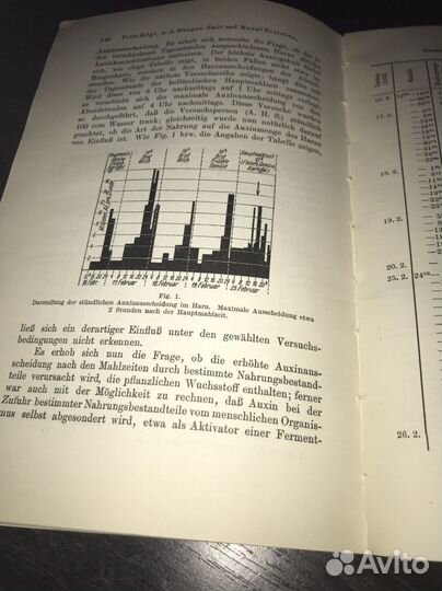 Антикварная немецкая научная книга 1933 года