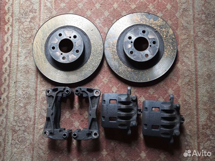 Комплект тормозов субару