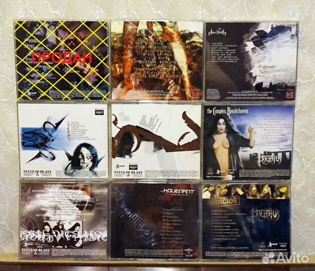 Музыкальные CD диски лицензия метал metal